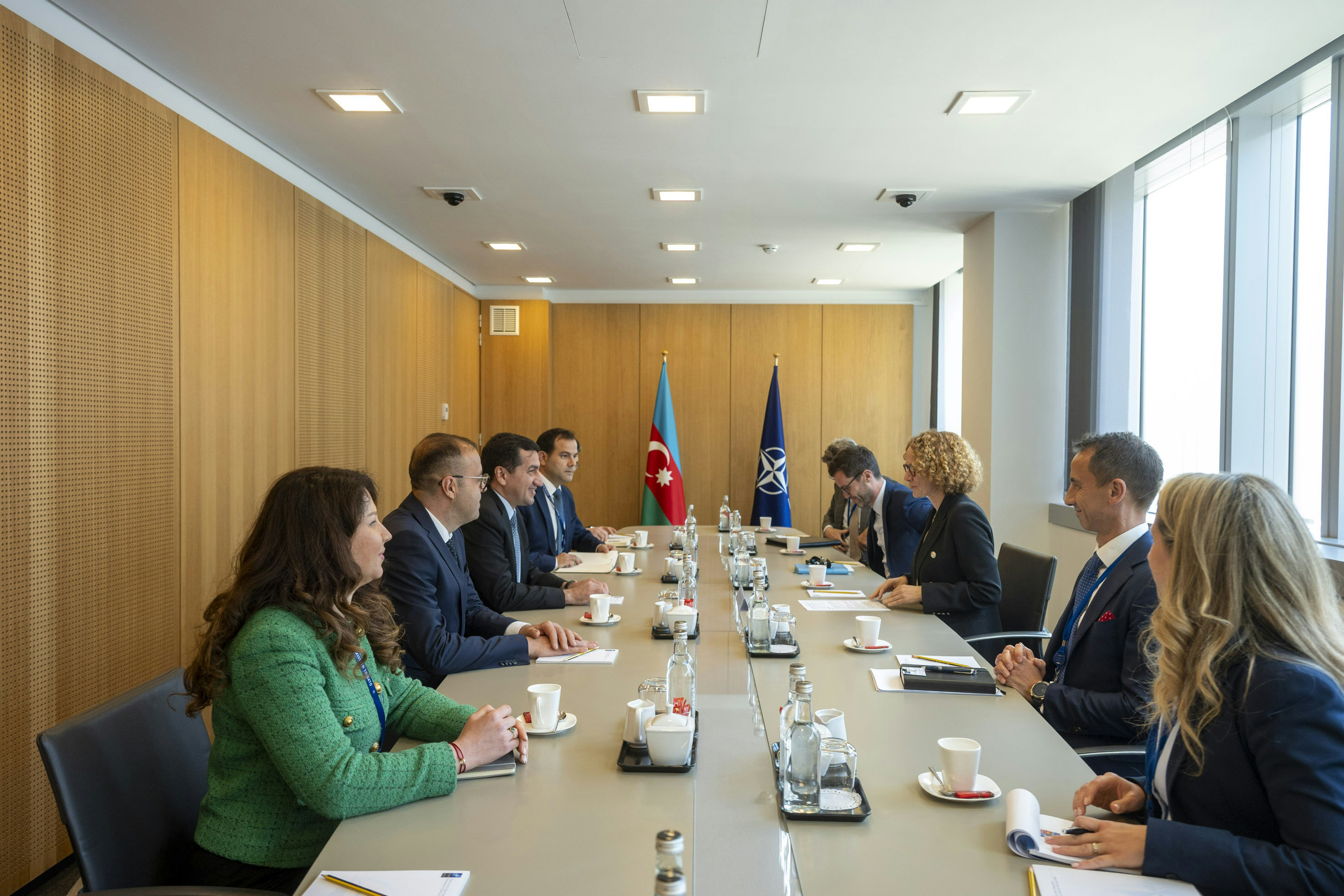 Hikmat Hajiyev has made a visit to NATO HQ Xeber basligi
