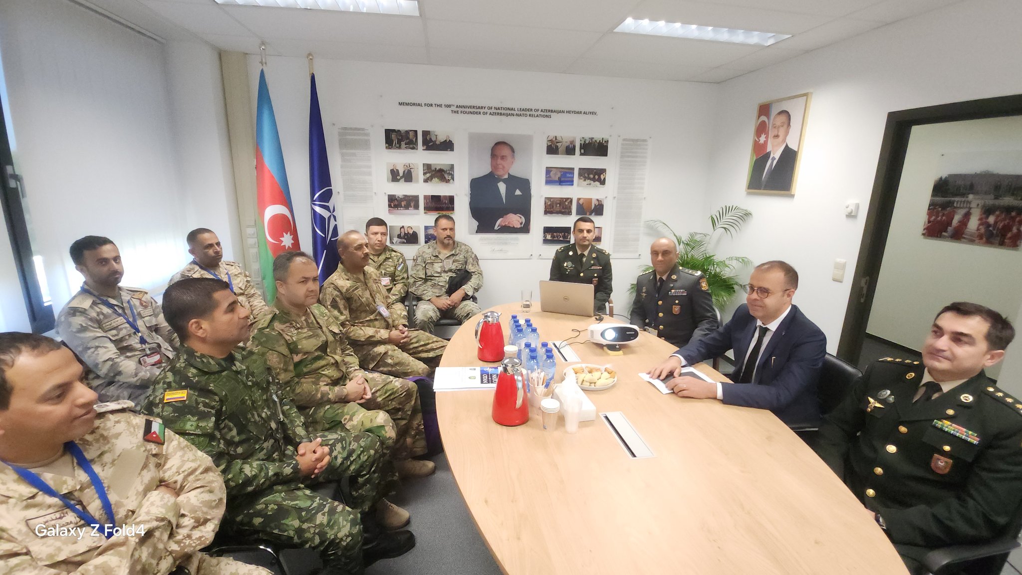 Participants of the NATO Familiarisation Programme have visited the Mission of the Republic of Azerbaijan to NATO Xeber basligi